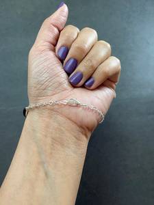 Pulsera de plata esterlina hecha a mano para mujer con cabujón de ónix negro de 10x14MM, brazaletes llamativos en forma de pera para regalos - Product Image 3