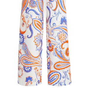 Pantalones de Mujer de Algodón Transpirable de Diseño Novedoso 2026, Pantalón Tipo Palazzo de Pierna Ancha con Cintura Elástica Personalizada, de Secado Rápido y Frente Plano - Product Image 5