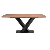 Pieds en métal noir, base en métal pour table à manger, table de bureau, base en métal, commande personnalisée