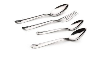 Best quality Stainless Steel Flatware Silverware Set with Pearled Edge at lowest price - Product Image 3