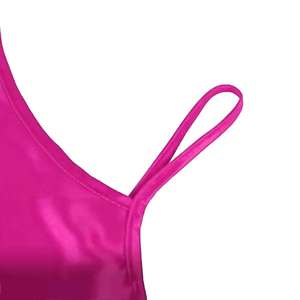 ชุดนอนผ้าไหมแบบกําหนดเองสําหรับผู้หญิงชุดลําลองหรูหราพร้อมเสื้อปุ่มลงและผ้าไหมเนื้อแข็งเช่นผ้าซาติน - Product Image 5