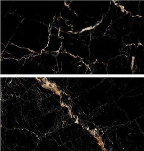 กระเบื้องผนังพอร์ซเลนขัดเงาสีดำเงาเมทัลลิก พรีเมียม ทนกรด ขนาด 300x600 มม. สำหรับโชว์รูม - Product Image 6