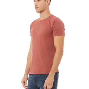 Bella + Canvas 3001CVC-T-shirt en jersey unisexe Microfibre Bella + T-shirt en toile unisexe CVC Prix de gros Logo personnalisé - Product Image 2