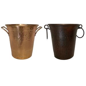 Seau à glace en cuivre Antique, pour boisson, refroidisseur de vin, bac à glace - Product Image 3