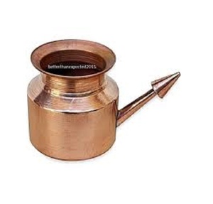 100% Pure Copper Ramjhara Pot for Yoga Surya Namaskar and pooja - Product Image 1