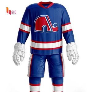 เครื่องแบบฮ็อกกี้น้ำแข็งระเหิดปรับแต่งได้สไตล์ใหม่2022 - Product Image 1