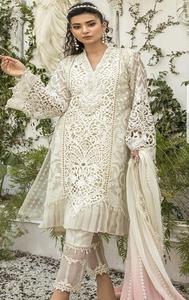 Custom Designs 2021 2022 Hand Made Work, Embroidered Organza Heavy Dresses - Product Image 2