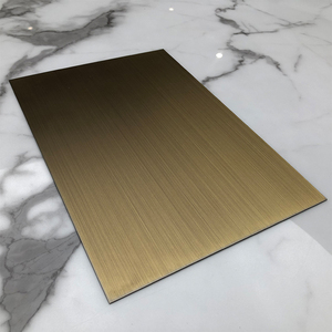 Lamiere in Acciaio Inossidabile 304 di Alta Qualità con Finitura Bronzo Satinato - Product Image 3