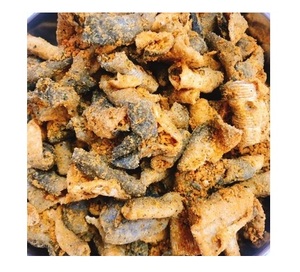 Peau de poisson frit, 1 pièce, depuis le VIETNAM/Lucy + 84 348130861