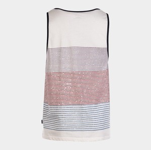 Printed Casual Men's Tank <b>Top</b> Breathable Lightweight & Comfortable Tie-Dyed 100% Cotton Material Gym Sport <b>Layering</b> High Quality - Product Image 2