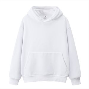 Pull polaire en coton pour hommes, surdimensionné, décontracté, décontracté, à capuche, sweat-shirt - Product Image 2