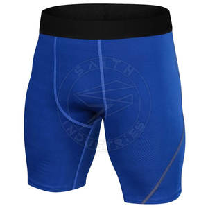 Shorts de fitness pour hommes taille XS personnalisés ceinture élastique à compression à séchage rapide décoration de logo de style décontracté pour la salle de sport - Product Image 1