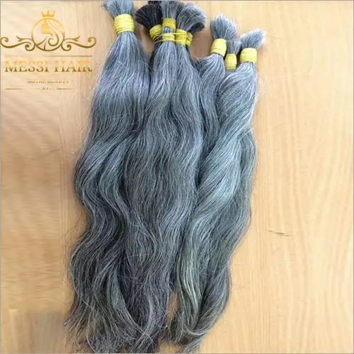 Melhor preço grossista! Melhor qualidade cru cabelo vietnamita cabelos grisalhos feixes podem branquear até #60 cor do cabelo