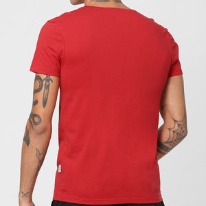 Tee-Shirt homme meilleur produit 100% coton imprimé caractères Chinois o-cou hommes t-shirts - Product Image 4