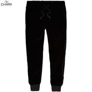 Pantalones de jogging para hombre, ropa para correr de terciopelo negro, gran oferta - Product Image 6