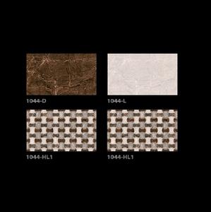 Azulejos de pared esmaltados de cerámica de superficie brillante de diseño de lujo para sala de estar 300x450mm - Product Image 5