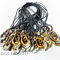 Colliers à cordes de conception unique avec pendentif en résine ormeau coquillages 100 pièces livraison gratuite pour les cadeaux et les fêtes