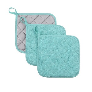 Top Quality Quilted 100% Organic Cotton GOTS Certified Heat Resistant <b>Pot</b> <b>Holder</b> - Product Image 1