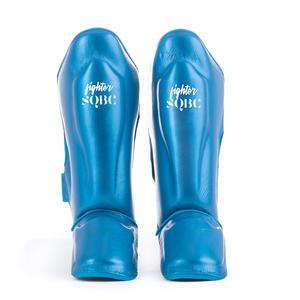 Protège-tibias Coussinets de pied-de-pied MMA Kickboxing Guards Muay Thai Boxe Spécial Muay Thai Protège-tibia en cuir de vachette véritable - Product Image 3