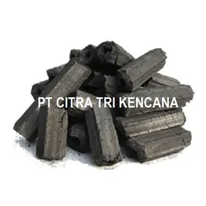 木炭价格每公斤木炭价格木炭烧烤机木屑六角形木炭最优质出口日本KASUGAI