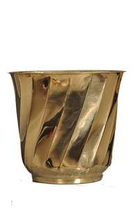 Medium Size Golden Brass <b>Flower</b> Pot <b>for</b> Garden and Outdoor and Hall Decorative Brass <b>Flower</b> Pot Best Polished and <b>Sale</b> - Product Image 6