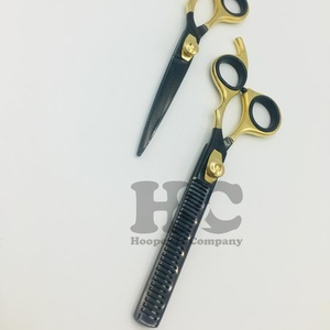 Nouvel arrivage Ciseaux pointus Kit de coiffeur pour outils de salon de coupe de cheveux Ciseaux amincissants Rasoir en acier inoxydable Vison durable - Product Image 5