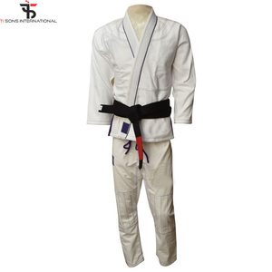 Jiu Jitsu ชุดเครื่องแบบผ้าสำลี100%,ชุดกิโมโน Jiu Jitsu ทำจากผ้าคอตตอน - Product Image 6