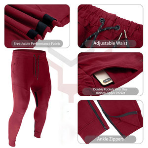 Pantalones de gimnasio de secado rápido para hombre, mallas de entrenamiento deportivo para gimnasio, a la moda, para correr - Product Image 6