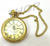Nautical ทองเหลืองโบราณกระเป๋านาฬิกาห่วงโซ่จี้นาฬิกาที่มีกล่องหนังของขวัญคริสต์มาส - Product Image 6
