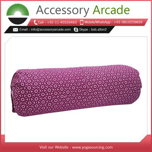 Wholesale Comfortable Cotton <b>Yoga</b> <b>Bolster</b> Pillow Supportive <b>Cushion</b> Available in Bulk Quantity at Amazing Deals - Product Image 5