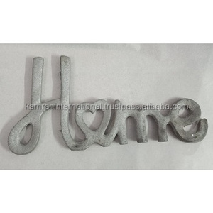 Diseñador de Metal de aluminio pulido forma de letra colgante decorativo hogar Hotel personalizado impreso deportes Logo artesanía modelo de regalo - Product Image 2