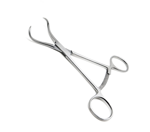 Tijeras de Reducción Ortopédicas Quirúrgicas Médicas para Sujeción de Huesos, Manuales, Curvas, de Acero Inoxidable de 5.5 Pulgadas, Aprobadas por CE e ISO - Product Image 1