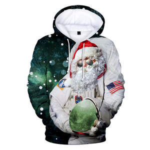 <b>Mens</b> Womens Christmas Long Sleeve Pullover Hooded Hoodie <b>Jumper</b> Blouse <b>Xmas</b> Tops - Product Image 5