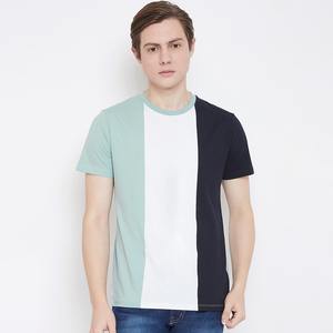Offre Spéciale hommes été T-Shirt 100% coton nouveau à manches courtes mode ample coupe moyenne Slim haut vêtements - Product Image 1