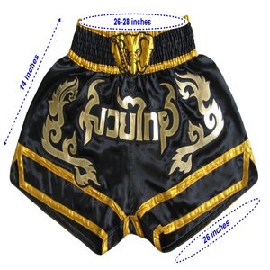 กางเกงขาสั้นมวยไทยสำหรับผู้ใหญ่สีม่วงแบบกำหนดเองชุดศิลปะการต่อสู้ระดับพรีเมียม - Product Image 5