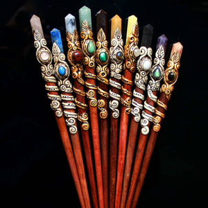 Varitas de pelo coreanas para hombres, moldes de arcilla polimérica, de silicona, cristal, varitas de incienso, condones de cristal, agua de cristal de diamante - Product Image 4