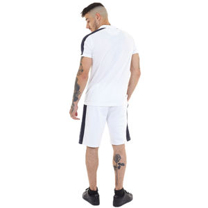 Tenue de jogging pour hommes, ensemble deux pièces 100% coton, t-shirt et short avec logo imprimé personnalisé, collection d'été - Product Image 4