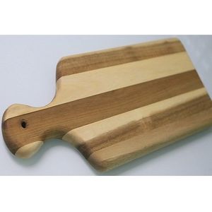 Planche à découper écologique personnalisée en bois d'acacia teck du Vietnam pour fruits, viande et légumes - Product Image 1