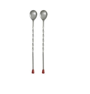 Acier inoxydable avec fourchette cuillère en acier pour bar et milkshake cuillère à mélanger et vente chaude - Product Image 5