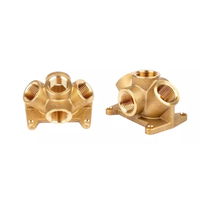Raccord rapide OEM personnalisé sans plomb 1/2" BSP en laiton à 5 voies pour pompe à eau, connecteur, joint, union, coupleur, raccords de plomberie