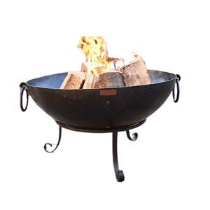 Finest Quality Round Shape <b>Fire</b> Pit In Iron Black Color <b>Fire</b> Pit With Stand For <b>Indoor</b> And Outdoor Usage - Product Image 1