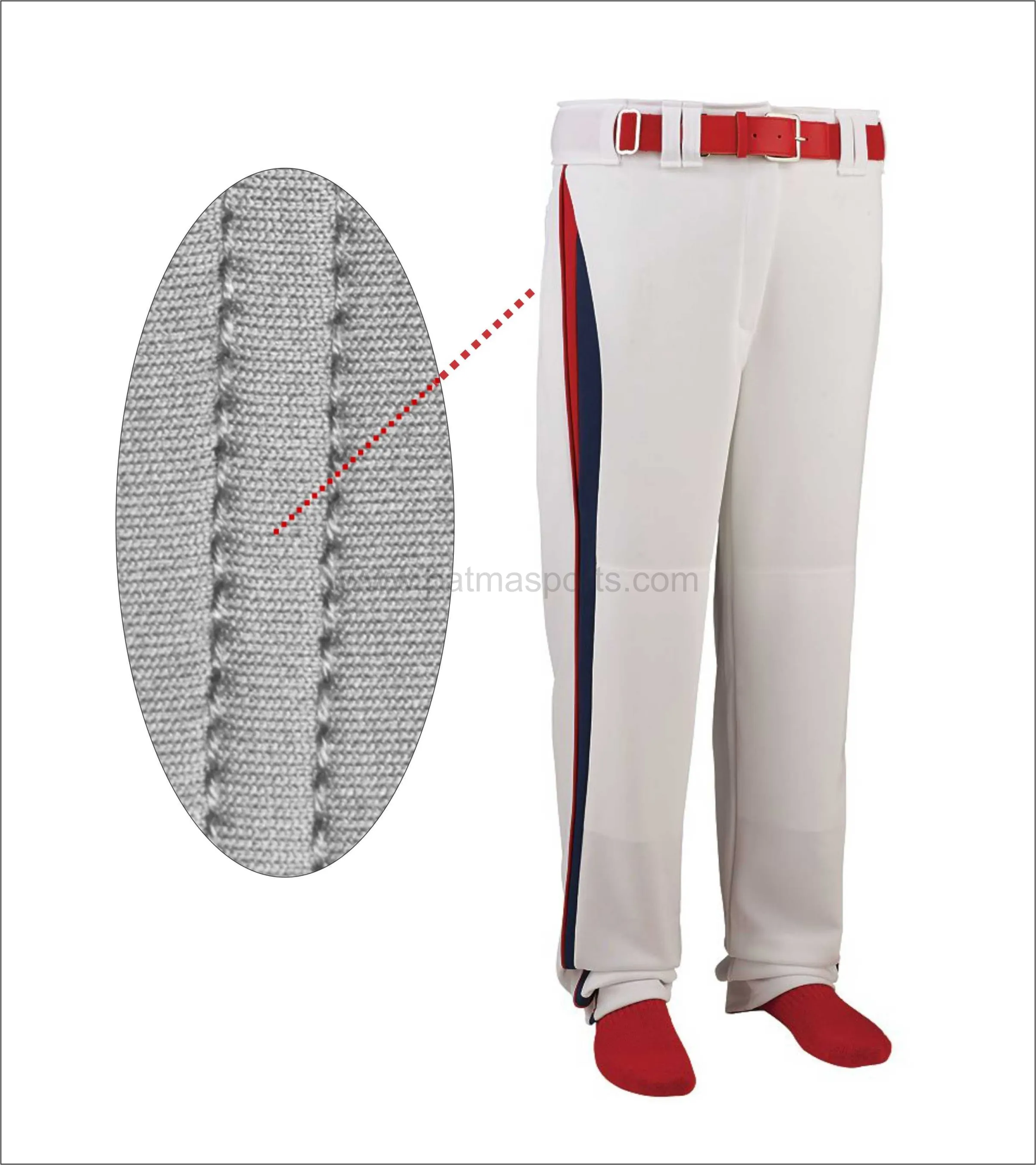 Trending New Design Wholesale Men Baseball Pants Premium Quality Baseball Pants Sublimation Youth Baseball Pants