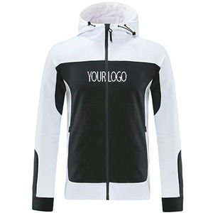 Meilleure qualité hommes goutte épaule sweats à capuche séchage rapide poids lourd 100% coton 400-500 Gsm solide automne demandé Logo broderie - Product Image 1