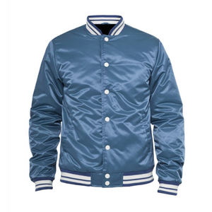 Chaqueta bomber de cuero con sublimación de satén personalizada, haga su propia chaqueta Varsity para la temporada de invierno sin límite de personalización - Product Image 5