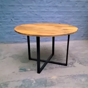 Round Dining table 230, Industrial restaurant table furniture