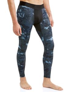 Leggings de Compresión para Hombre, Diseño de Camuflaje, Material Elástico, Térmico, Ligero, Resistente y Cómodo, de Longitud Completa - Product Image 3