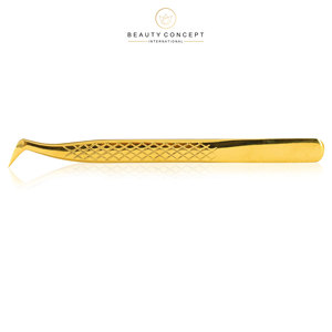 Pince à cils volume or 90 degrés Nouvelle collection de pinces à cils en or diamant 2024 - Product Image 2