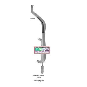 Levasseur Merrill Retractor Fiber <b>Optic</b> Maxillofacial Retractors Made of German Quality Stainless Steel - Product Image 1