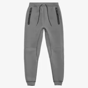 Vente en gros Pantalon de jogging décontracté en molleton 100% coton pour hommes avec taille élastique-Couleur et logo personnalisables - Product Image 1