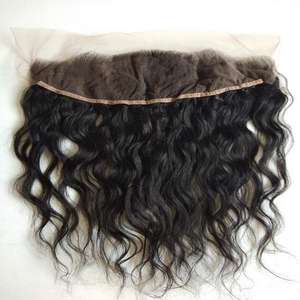 Venta al por mayor 12A sin procesar Natural Raw Virgin Remy Extensiones de cabello indio con cierres y frontales 360 Frontales de cabello humano - Product Image 1